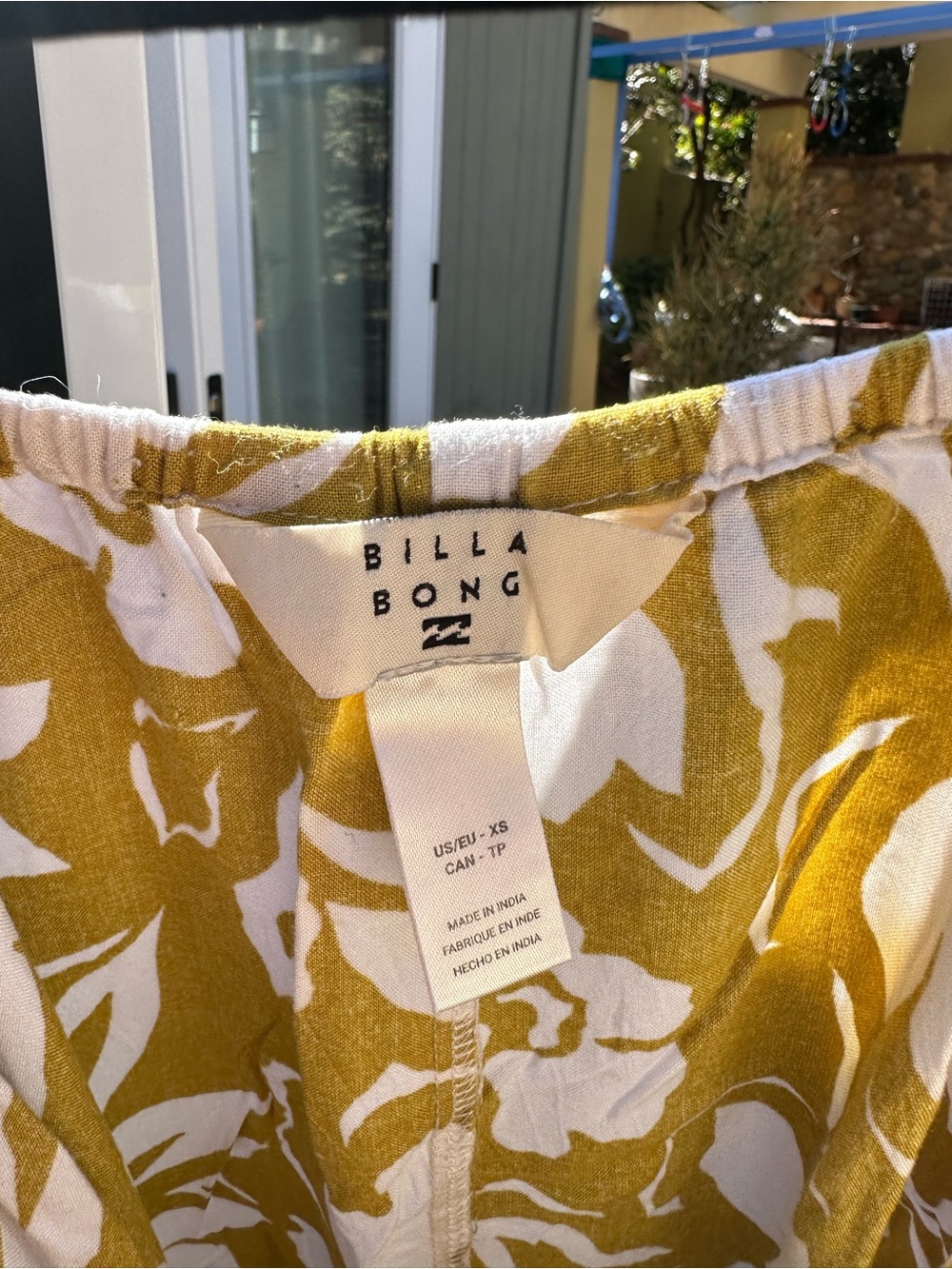 Billabong Yellow Floral Midi Dress - Picture 4 of 4